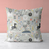 Forest Kids & Nursery Throw Pillow - Secret Forest