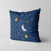 Star & Moon Kids & Nursery Throw Pillow - Star-studded