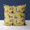 Constructions Kids & Nursery Throw Pillow - Build It Up