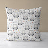 Owl Kids & Nursery Throw Pillow - Up Owl Night