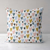 Hearts Kids & Nursery Throw Pillow - Heart Beats