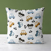 Car Kids & Nursery Throw Pillow - Hit the Brakes