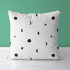 Moon & Stars Kids & Nursery Throw Pillow - Glistening Cosmos