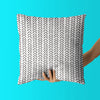 Boho Kids & Nursery Throw Pillow - Dainty Herringbone