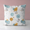 Balloons Kids & Nursery Throw Pillow - Catching Stars