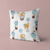 Hot Balloons Kids & Nursery Throw Pillow - Wish Upon Stars