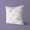 Animals Kids & Nursery Throw Pillow - Animal Carols