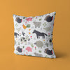 Animals Kids & Nursery Throw Pillow - Little Farm