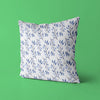 Leaves Kids & Nursery Throw Pillow - Blue Canopy