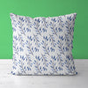 Leaves Kids & Nursery Throw Pillow - Blue Canopy