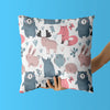 Animals Kids & Nursery Throw Pillow - Woodland Dwellings