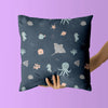 Underwater Kids & Nursery Throw Pillow - Deep Sea