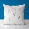 Leaves Kids & Nursery Throw Pillow - Crunchy Bunch