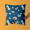 Dinosaur Kids & Nursery Throw Pillow - Lost In Space