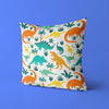 Dinosaur Kids & Nursery Throw Pillow - Grumpy-saurus