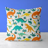 Dinosaur Kids & Nursery Throw Pillow - Grumpy-saurus