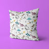 Dinosaur Kids & Nursery Throw Pillow - Dino Dash