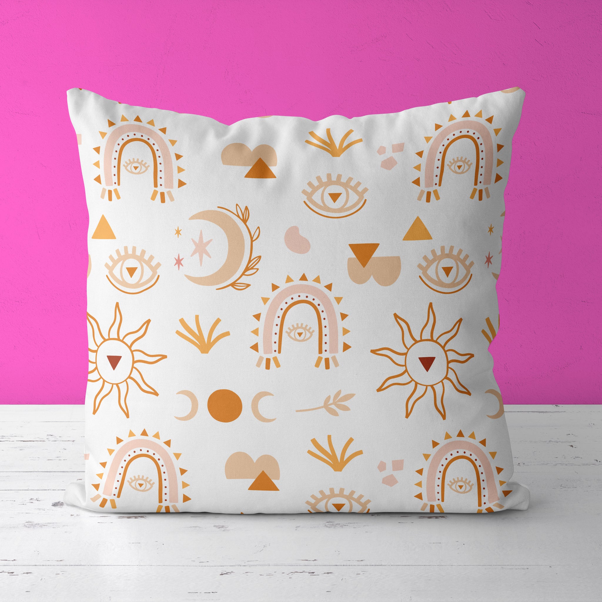 Boho Kids & Nursery Throw Pillow - Boho Basics