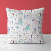 Unicorn Kids & Nursery Throw Pillow - Be a Unicorn