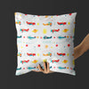 Airplane Kids & Nursery Throw Pillow - Snuggly Landing