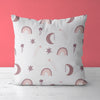 Rainbow Kids & Nursery Throw Pillow - Rosy Bonds