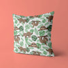 Sloth Kids & Nursery Throw Pillow - Swing Around