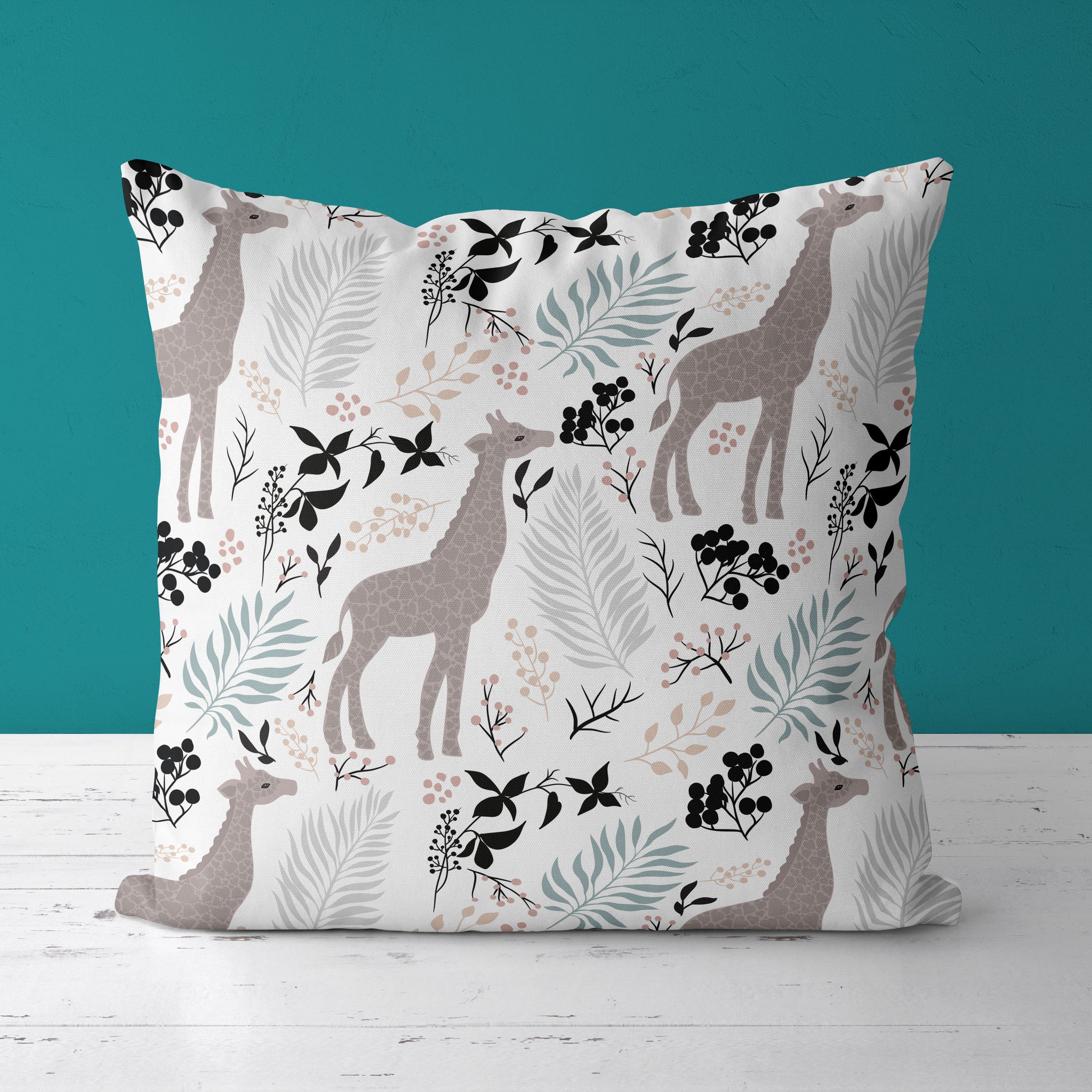 Giraffe Kids & Nursery Throw Pillow - Hearty Spots