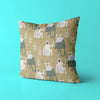 Monkeys Kids & Nursery Throw Pillow - Monkey Connection