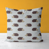 Hedgehog Kids & Nursery Throw Pillow - On Point