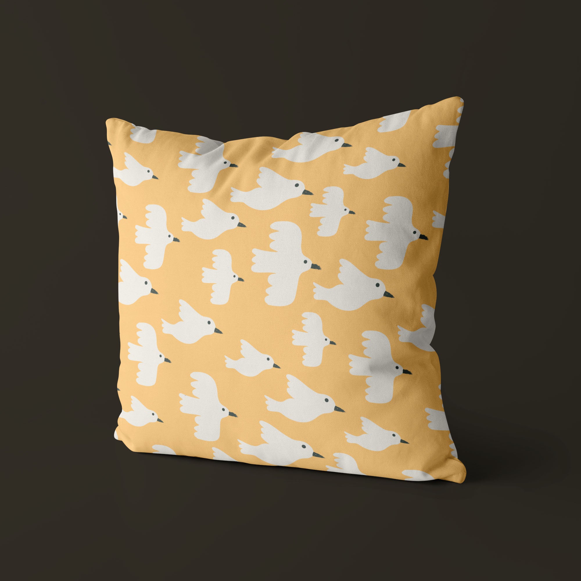 Birds Kids & Nursery Throw Pillow - Freedom Fliers