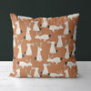 Bunny Kids & Nursery Throw Pillow - Earrisistable Fluffs