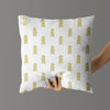 Boho Kids & Nursery Throw Pillow - Olive Arrows