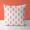 Boho Kids & Nursery Throw Pillow - Crimson Arrows