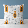 Bear Kids & Nursery Throw Pillow - Unbearable Cuties