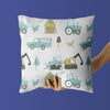 Kids & Nursery Throw Pillow - Farm Day