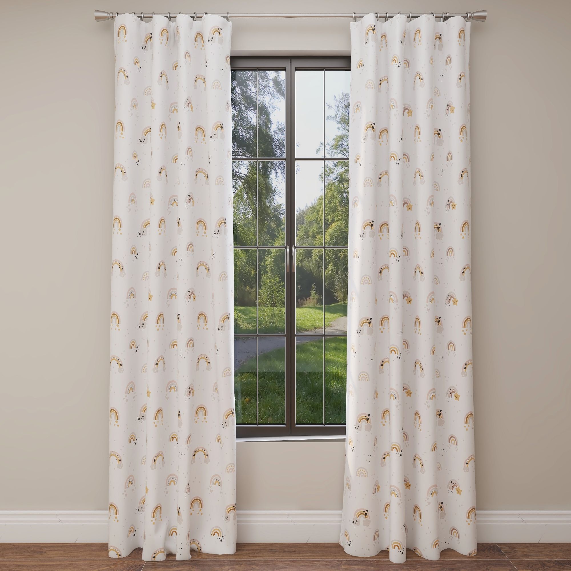 Rainbow Kids & Nursery Blackout Curtains - Rainbow Valley