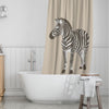 Zebra Kids' Shower Curtains - First Stripe