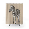 Zebra Kids' Shower Curtains - First Stripe