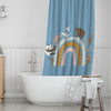 Animals Kids' Shower Curtains - Rainbow Bridge