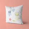 Underwater Throw Pillows | Set of 3 | Collection: Seas the Day | For Nurseries & Kid's Rooms