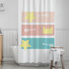 Boho Kids' Shower Curtains - Star Strikes