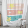 Boho Kids' Shower Curtains - Star Strikes