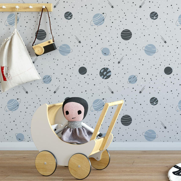 Kids and Nursery Space Wallpaper - Superclusters