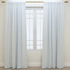 Terrain Mineral Blue Slub Kids Curtains