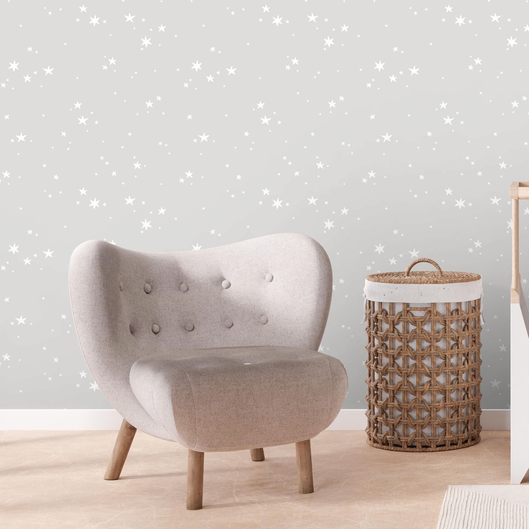 Stars Wallpaper for Nursery and Kids Rooms - Twinkling Stars