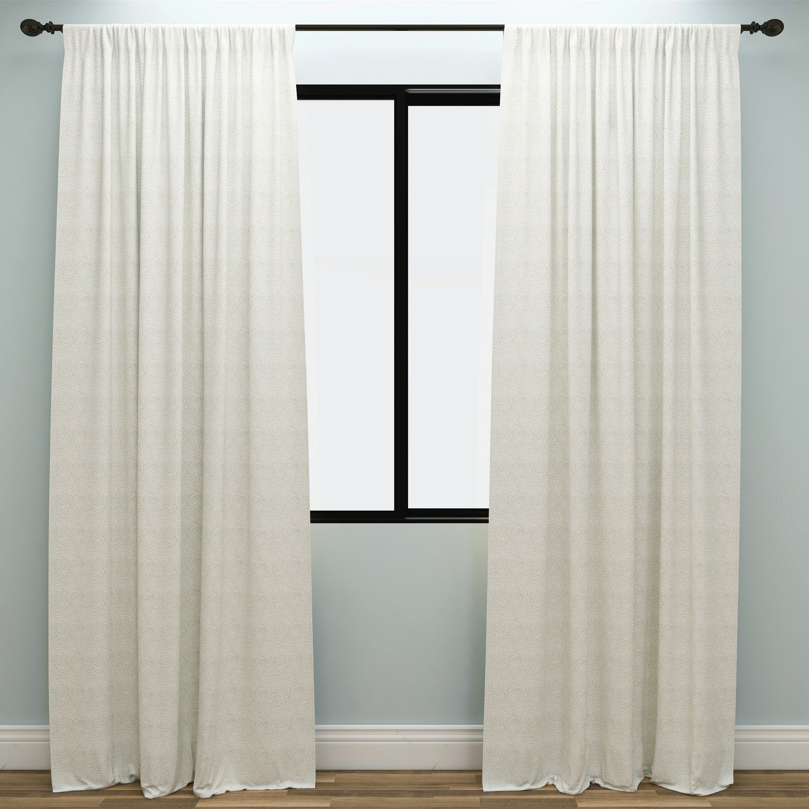 Zephyr Coco Milk Luxe Kids Curtains