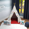 Kids Teepee, Airplane Decor Themed Room - Snuggly Landing Collection