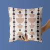 Kids & Nursery Throw Pillow - Earthy Semicircles