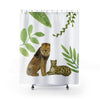 Safari Kids' Shower Curtains - Powerful Chomps