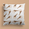 Safari Throw Pillows | Set of 3 | For Nurseries & Kid's Rooms